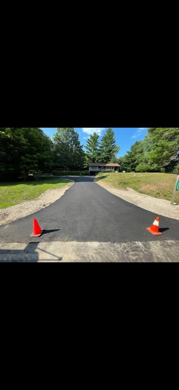 Asphalt paving project by J & M Group Michigan in Greenville, MI