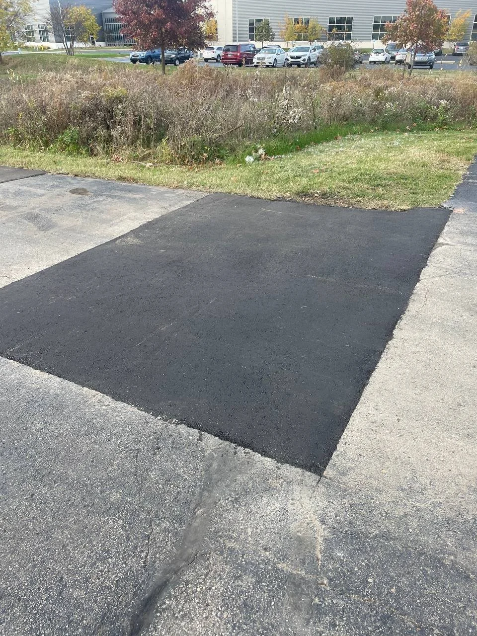 Asphalt paving project by J & M Group Michigan in Greenville, MI