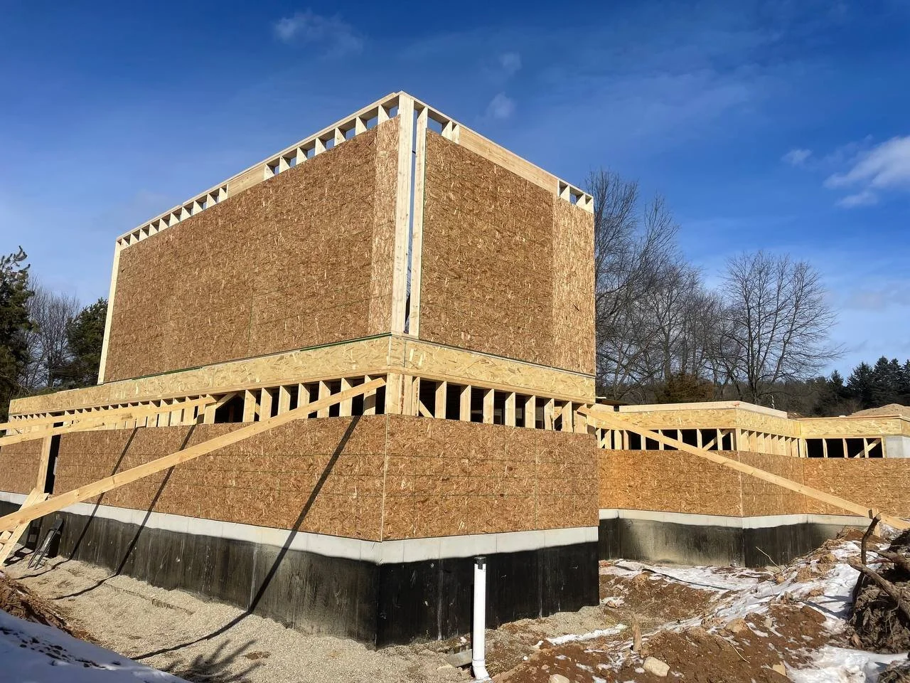 Construction project by J & M Group Michigan in Greenville, MI