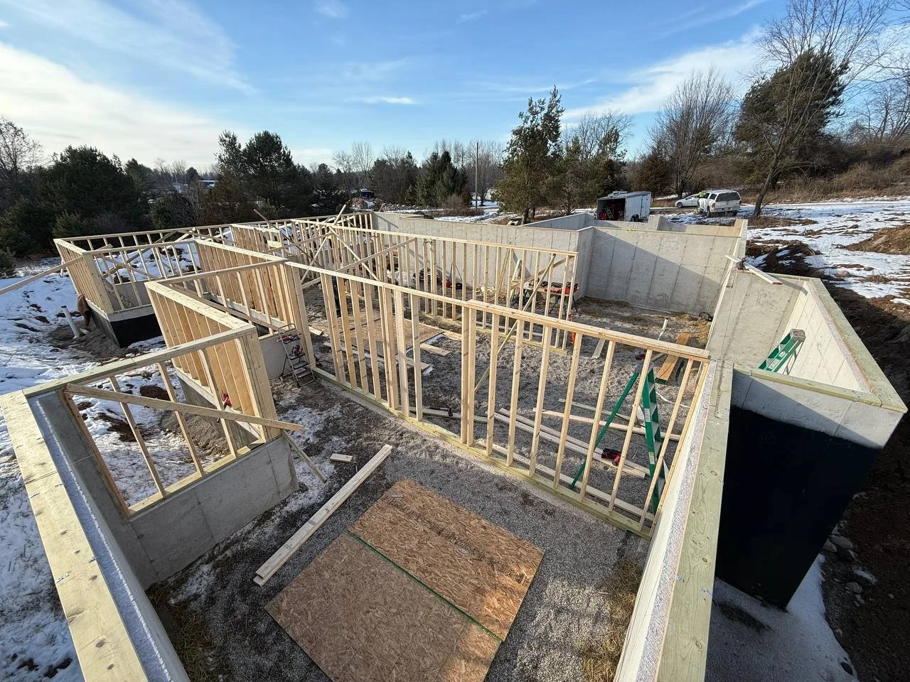 Construction project by J & M Group Michigan in Greenville, MI