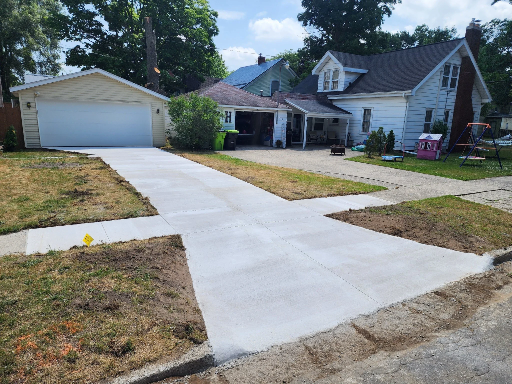Concrete project by J & M Group Michigan in Greenville, MI