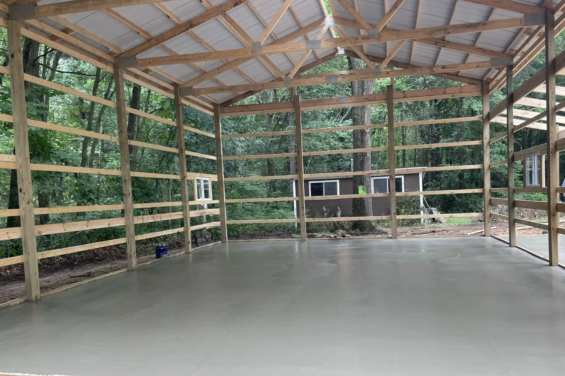 Concrete project by J & M Group Michigan in Greenville, MI
