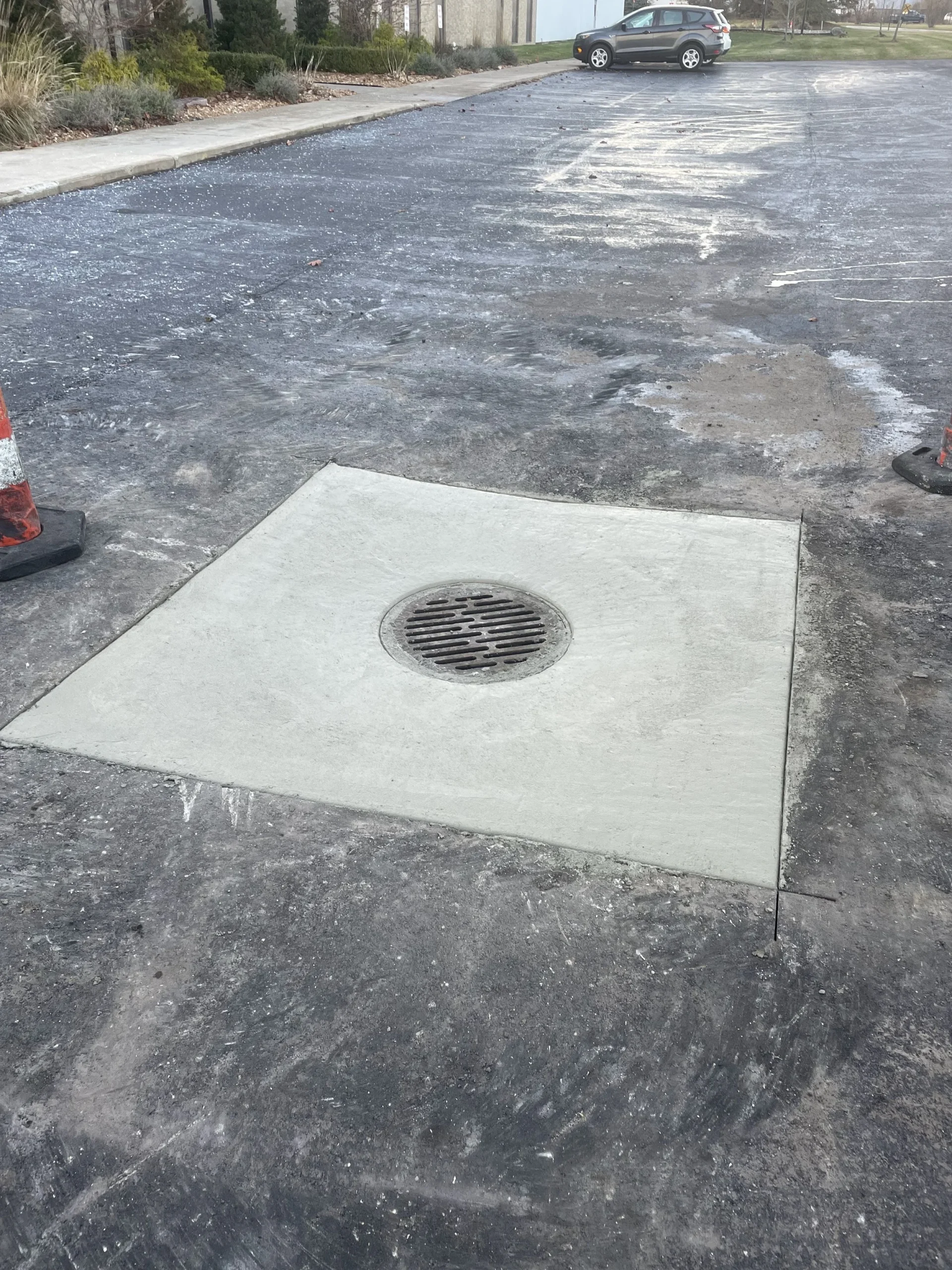 Concrete services by J & M Group Michigan in Greenville, MI