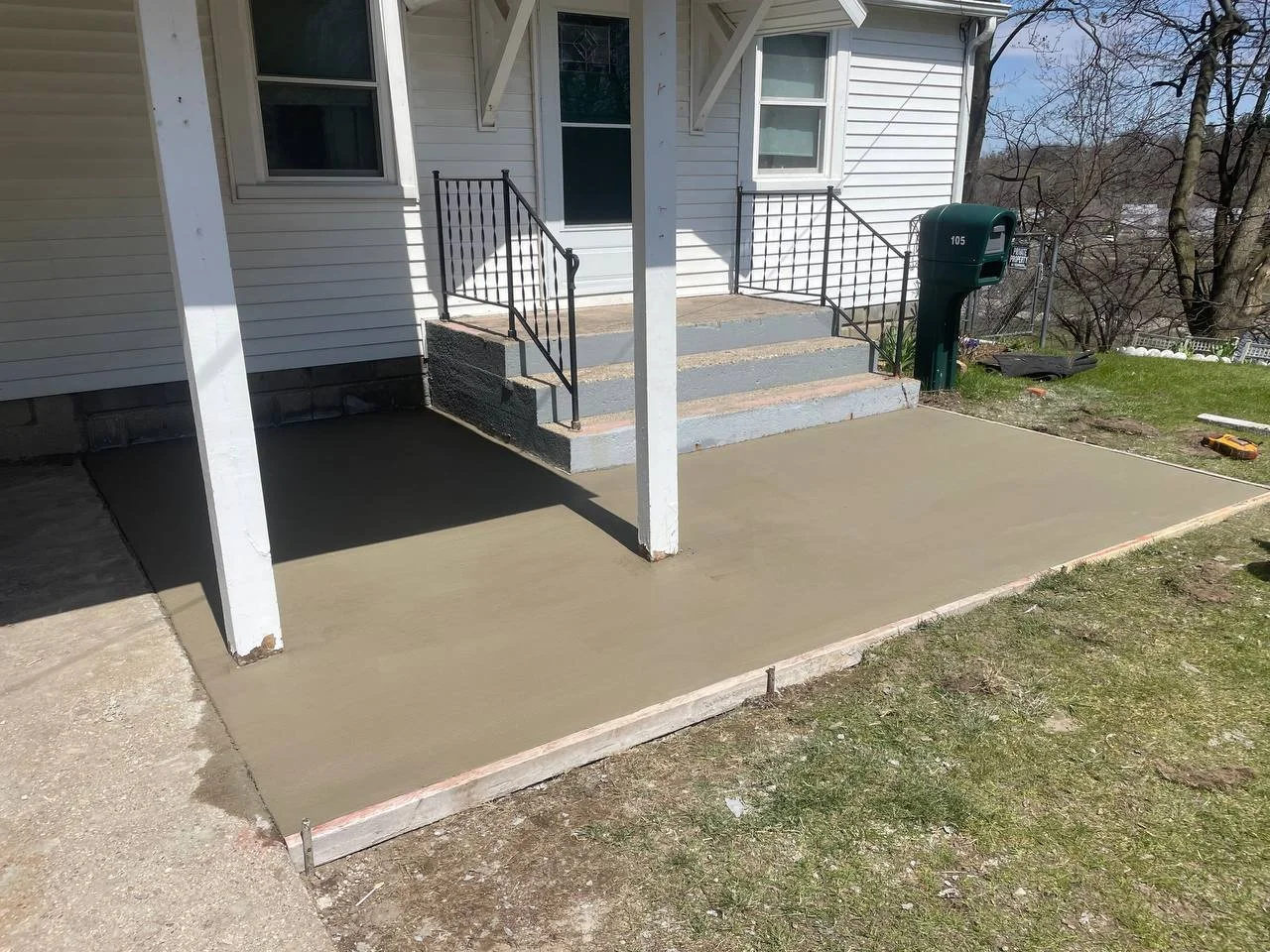 Concrete project by J & M Group Michigan in Greenville, MI