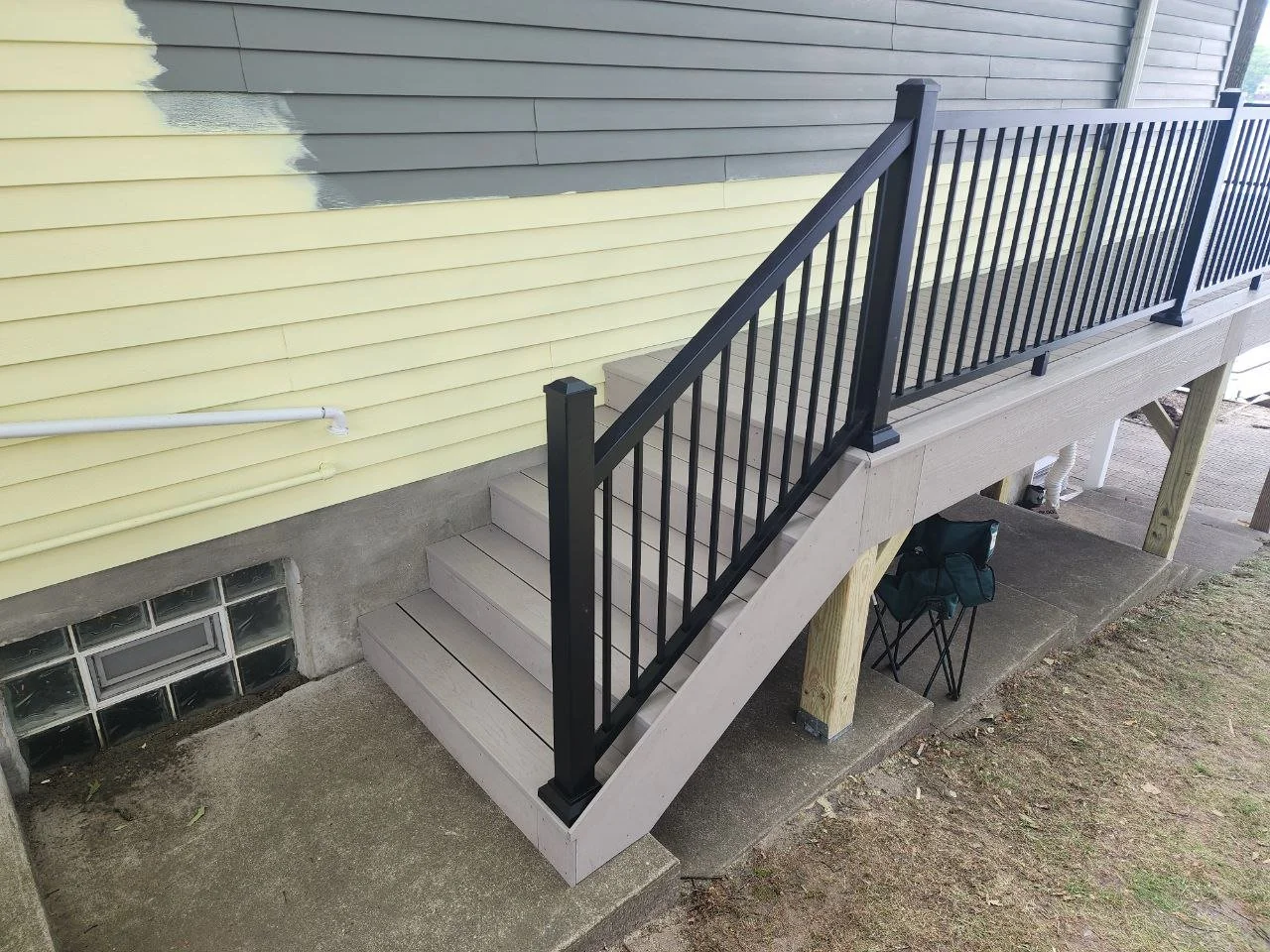 Custom deck project by J & M Group Michigan in Greenville, MI