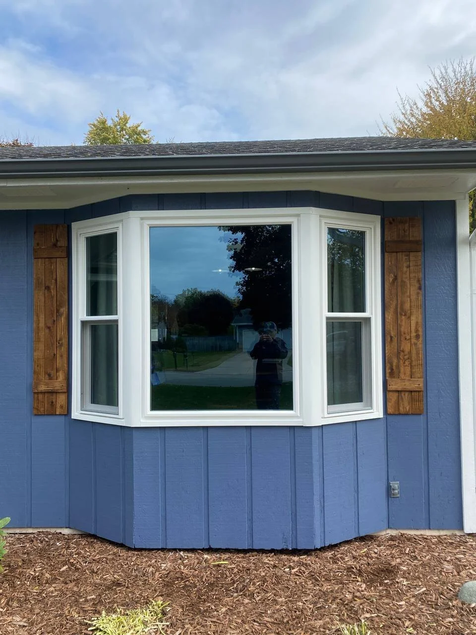 Exterior renovation project by J & M Group Michigan in Greenville, MI