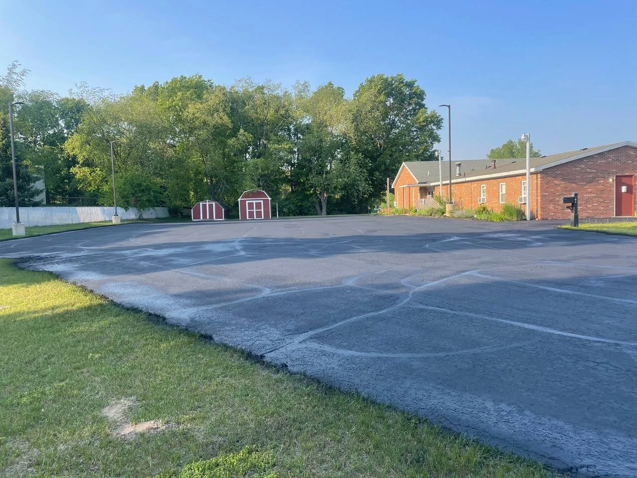 Sealcoating project by J & M Group Michigan in Greenville, MI