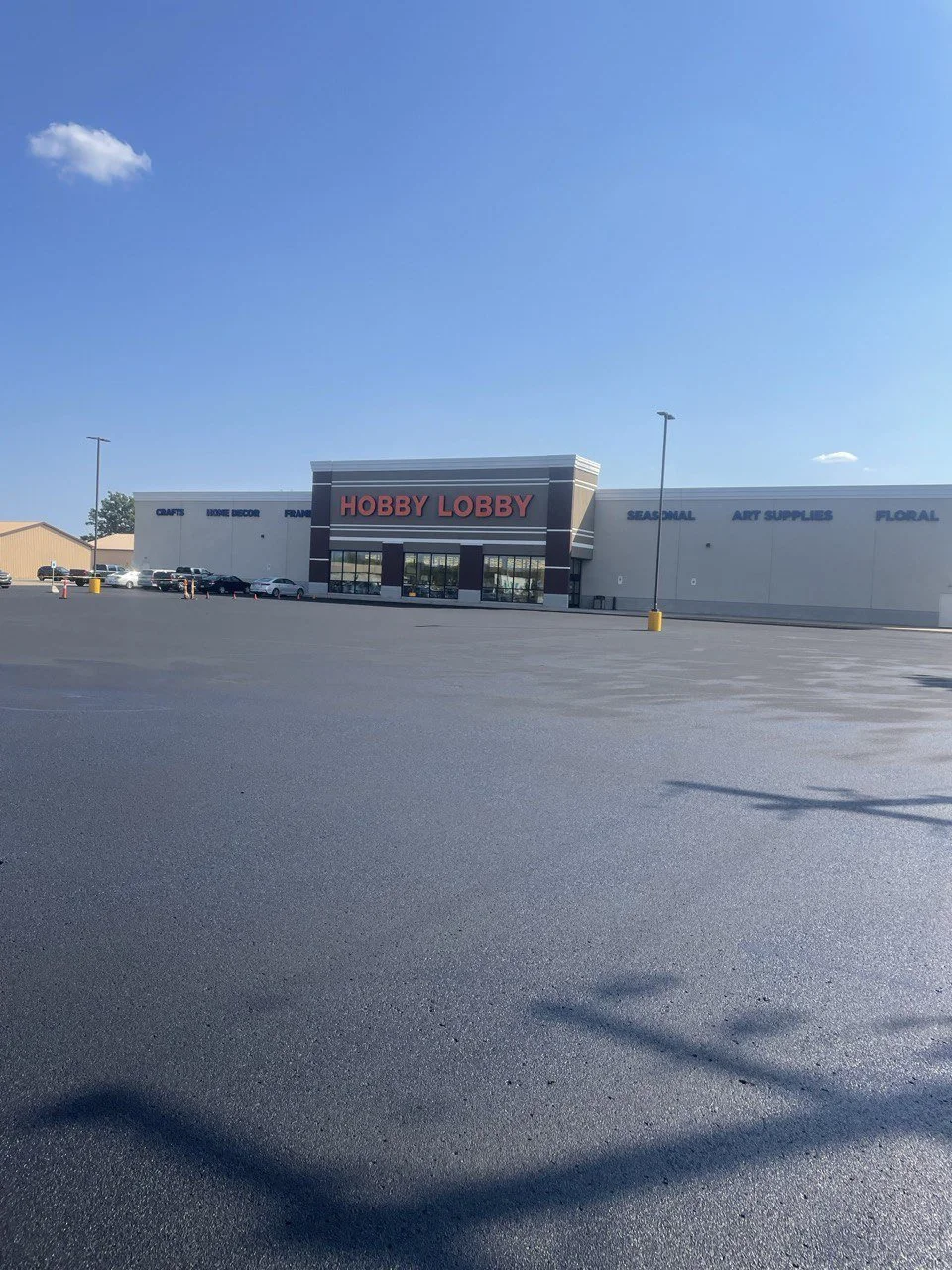 Sealcoating services by J & M Group Michigan in Greenville, MI