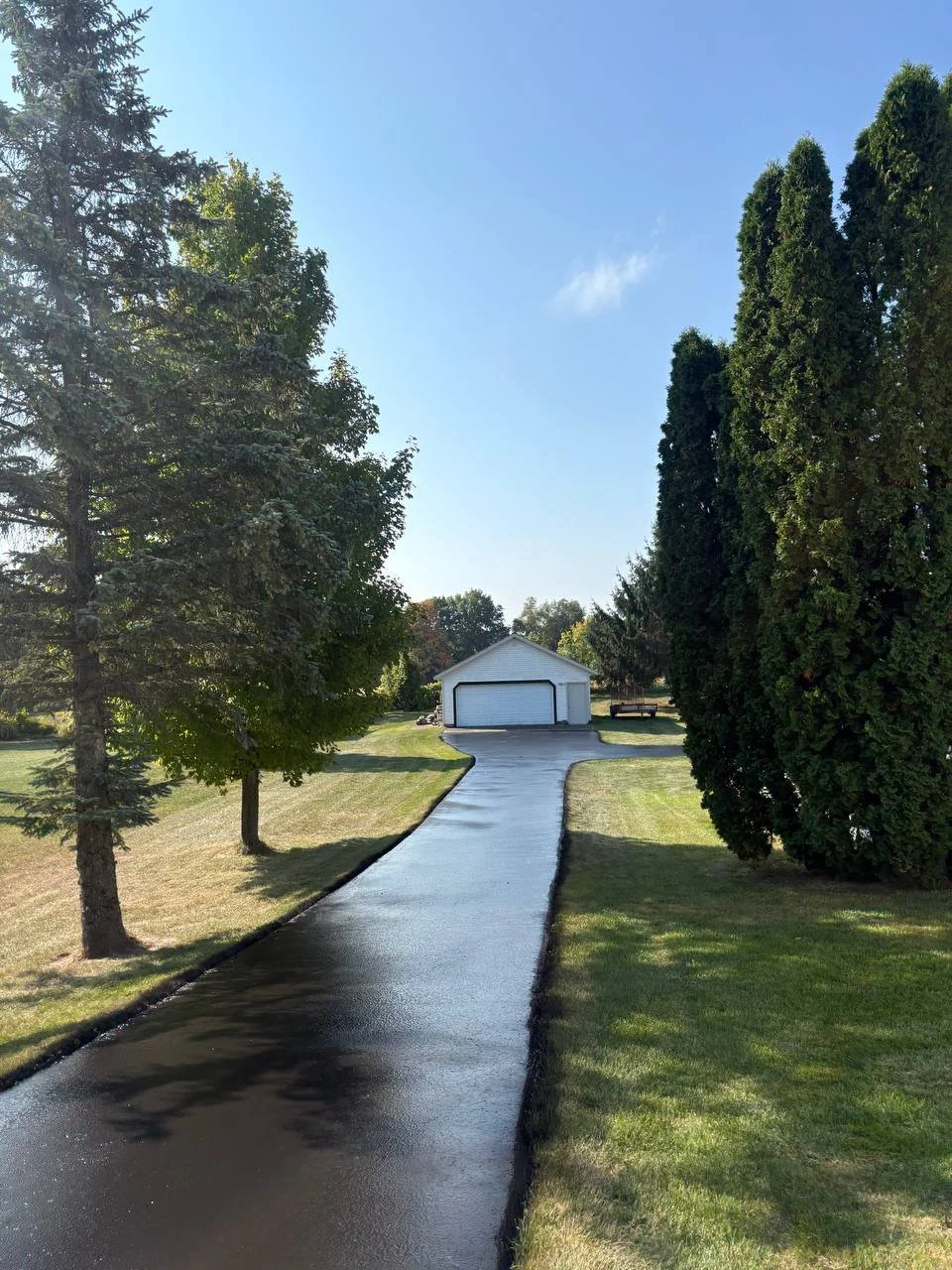 Sealcoating project by J & M Group Michigan in Greenville, MI